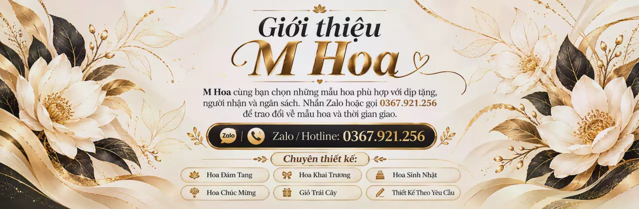 Ảnh bìa Shop hoa tươi Xã Phúc Lộc Hà Nội - Chọn hoa theo câu chuyện của bạn